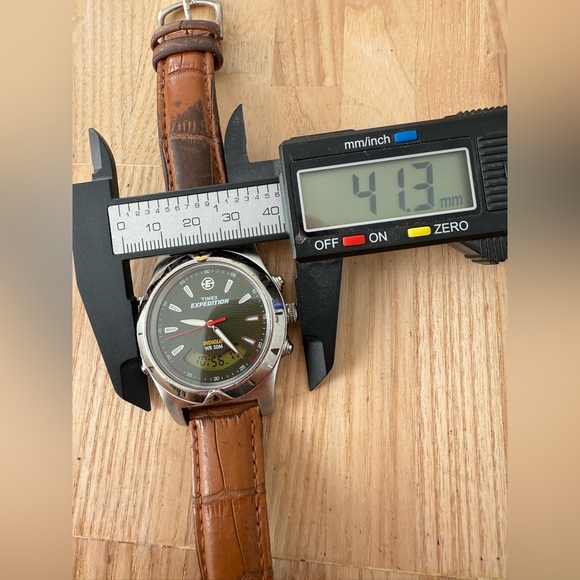 Vintage Timex expedition mens analog digital watch NEW BATTERY - Picture 11 of 12